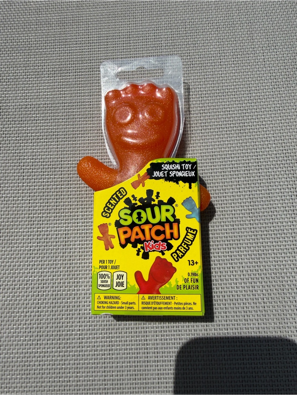 Orange Sour Patch Kids Scented Squish Toy